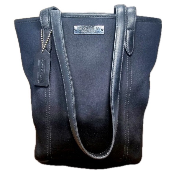Coach Black Tote Bag - Picture 1 of 9